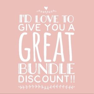 🔥🔥BUNDLE YOUR ITEMS FOR A GREAT DISCOUNT🔥🔥